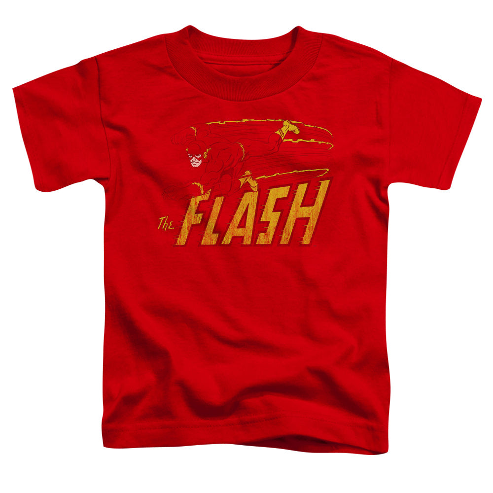 Dc Flash Flash Speed Distressed Licensed Toddler T-Shirt LG