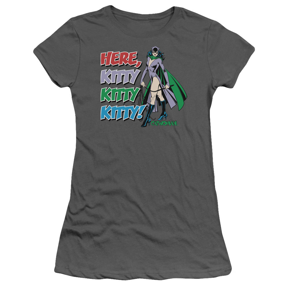 DC Here Kitty Licensed Women's T-Shirt Juniors SM-XL