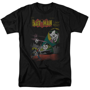 AN OFFCIALLY LICENSED DC WRONG SIGNAL MEN'S REGULAR FIT T-SHIRT BLACK