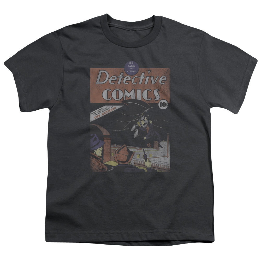 DC Detective #27 Distressed Licensed Kid's T-Shirt (Ages 4-7) XS-XL