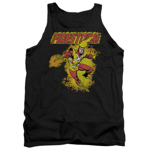 AN OFFCIALLY LICENSED DC FIRESTORM ADULT UNISEX TANK TOP BLACK