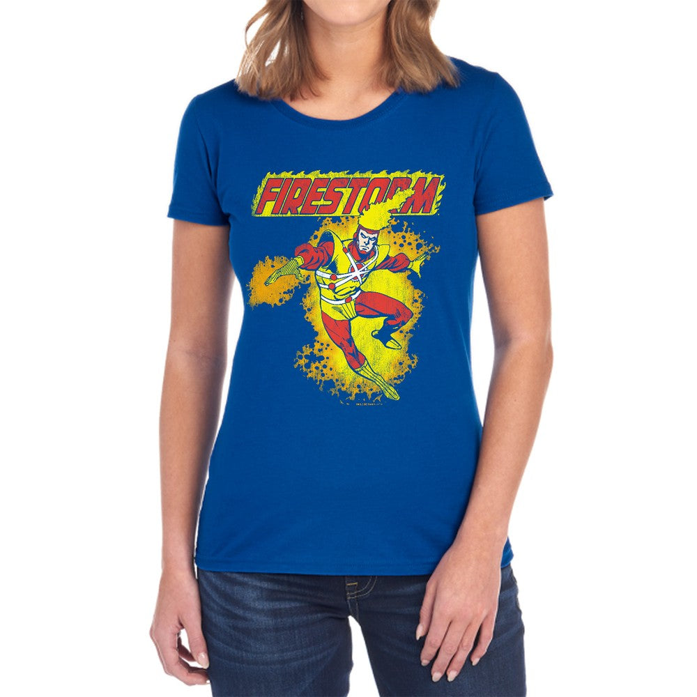 DC Firestorm Licensed Women's T-Shirt Regular Fit LG