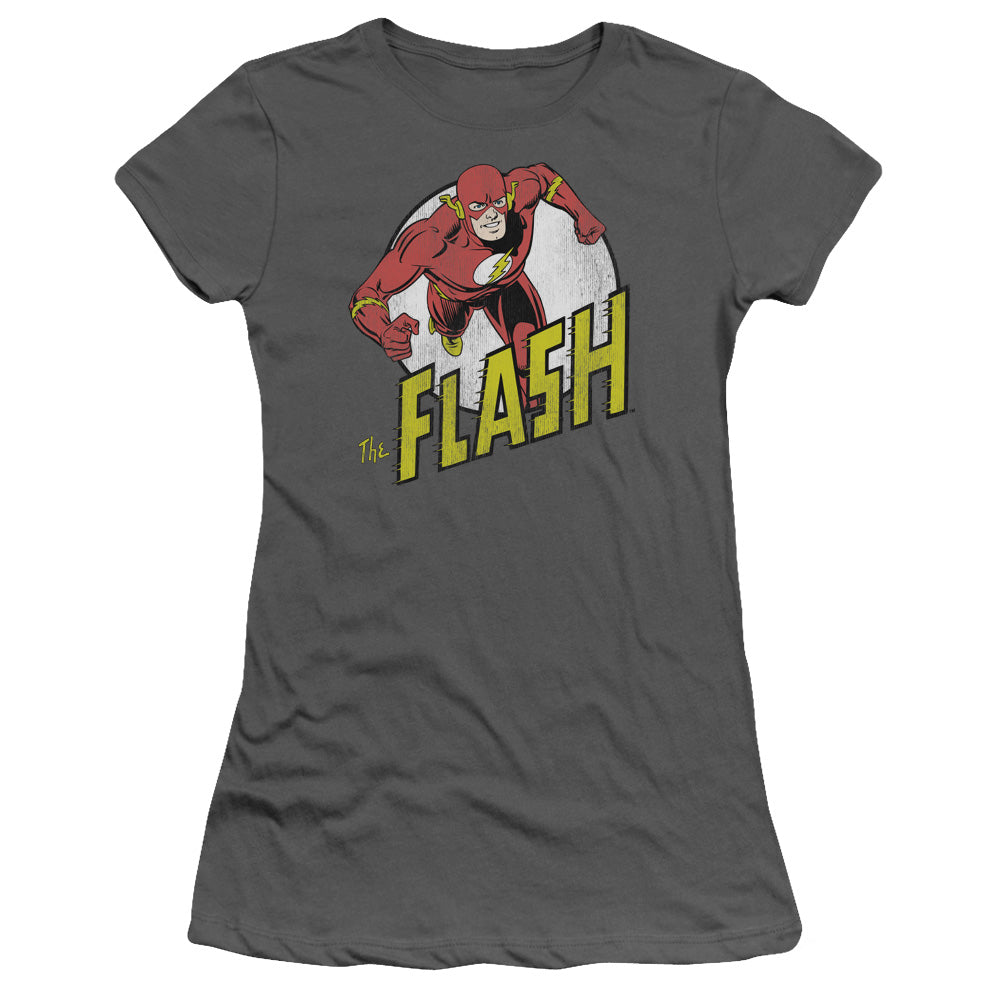 Dc Flash Run Flash Run Licensed Women's T-Shirt Juniors SM-XL