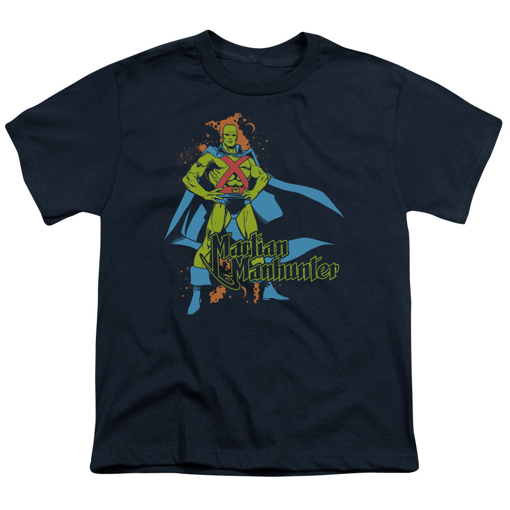 DC Martian Manhunter Licensed Kid's T-Shirt (Ages 4-7) XS-XL