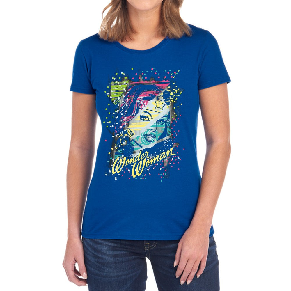 DC Color Block Licensed Women's T-Shirt Regular Fit SM-2X