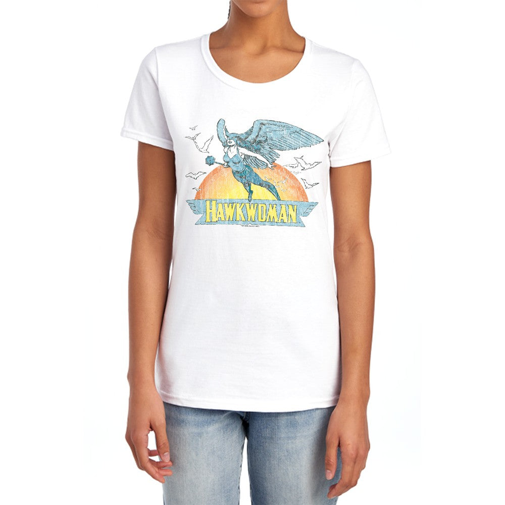 DC Hawkwoman Licensed Women's T-Shirt Regular Fit LG-XL