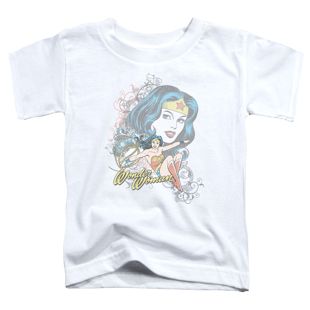 DC Wonder Scroll Licensed Toddler T-Shirt LG-MD (