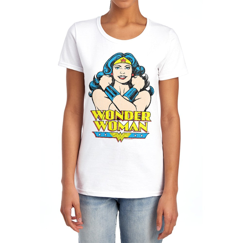Dc Wonder Woman Wonder At Large Licensed Women's T-Shirt Regular Fit LG-XL