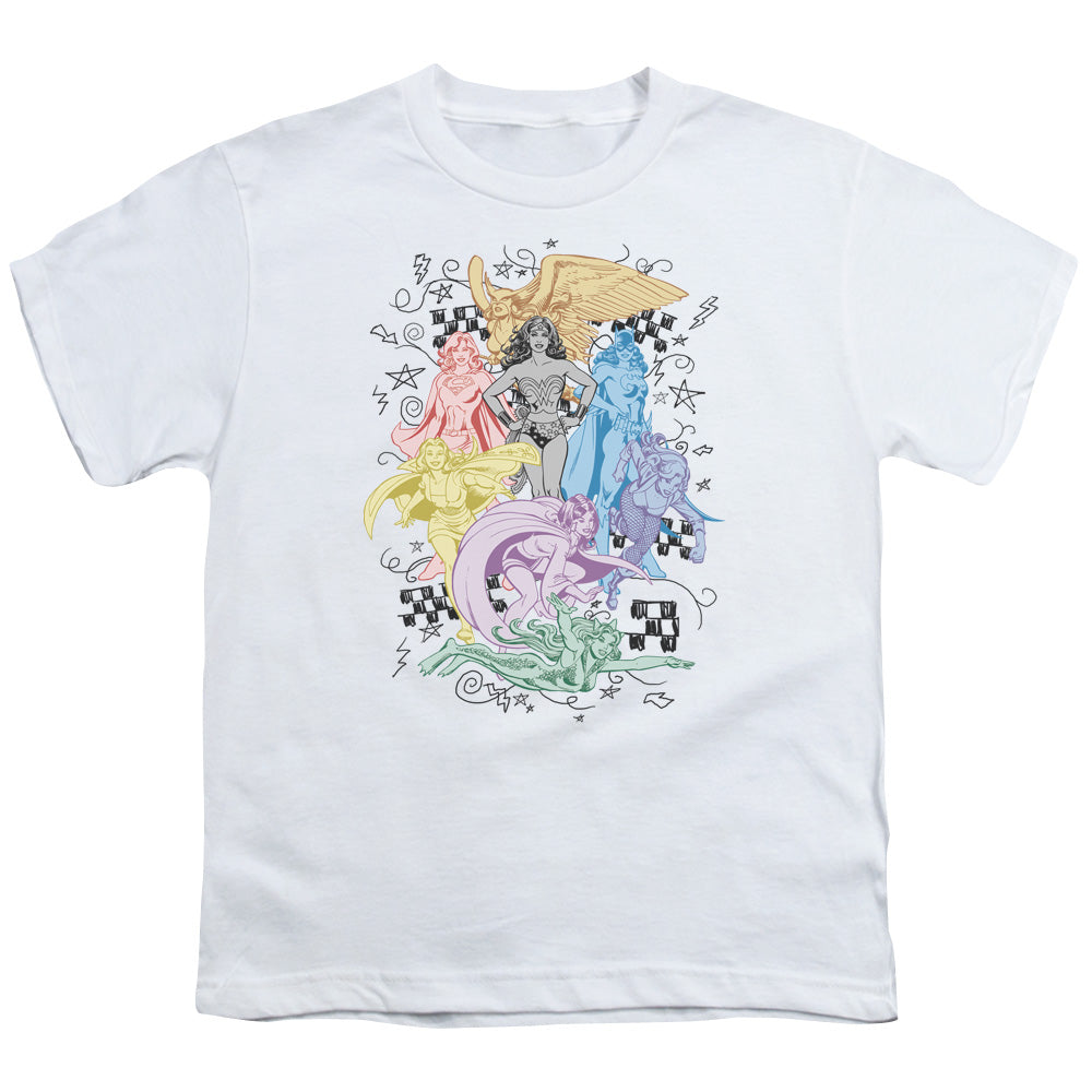 DC Super Licensed Kid's T-Shirt (Ages 4-7) XS-XL