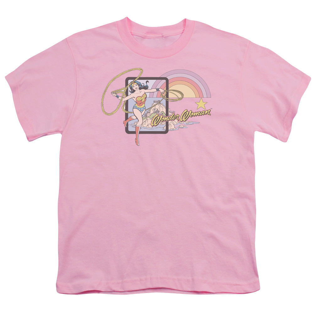 DC Island Princess Licensed Kid's T-Shirt (Ages 4-7) XS-XL