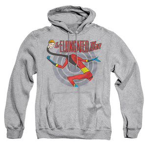AN OFFCIALLY LICENSED DC ELONGATED MAN ADULT UNISEX PULLOVER HOODIE ATHLETIC HEATHER