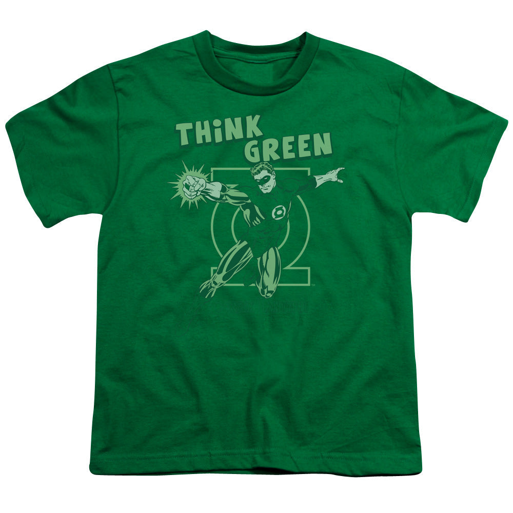 DC Think Green Licensed Kid's T-Shirt (Ages 4-7) XS-XL