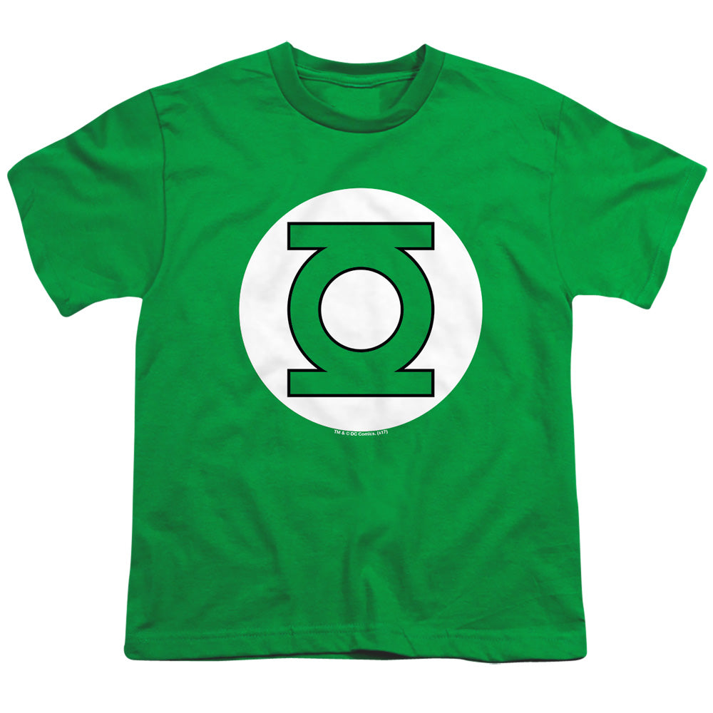 DC Green Lantern Logo Licensed Kid's T-Shirt (Ages 4-7) XS-XL