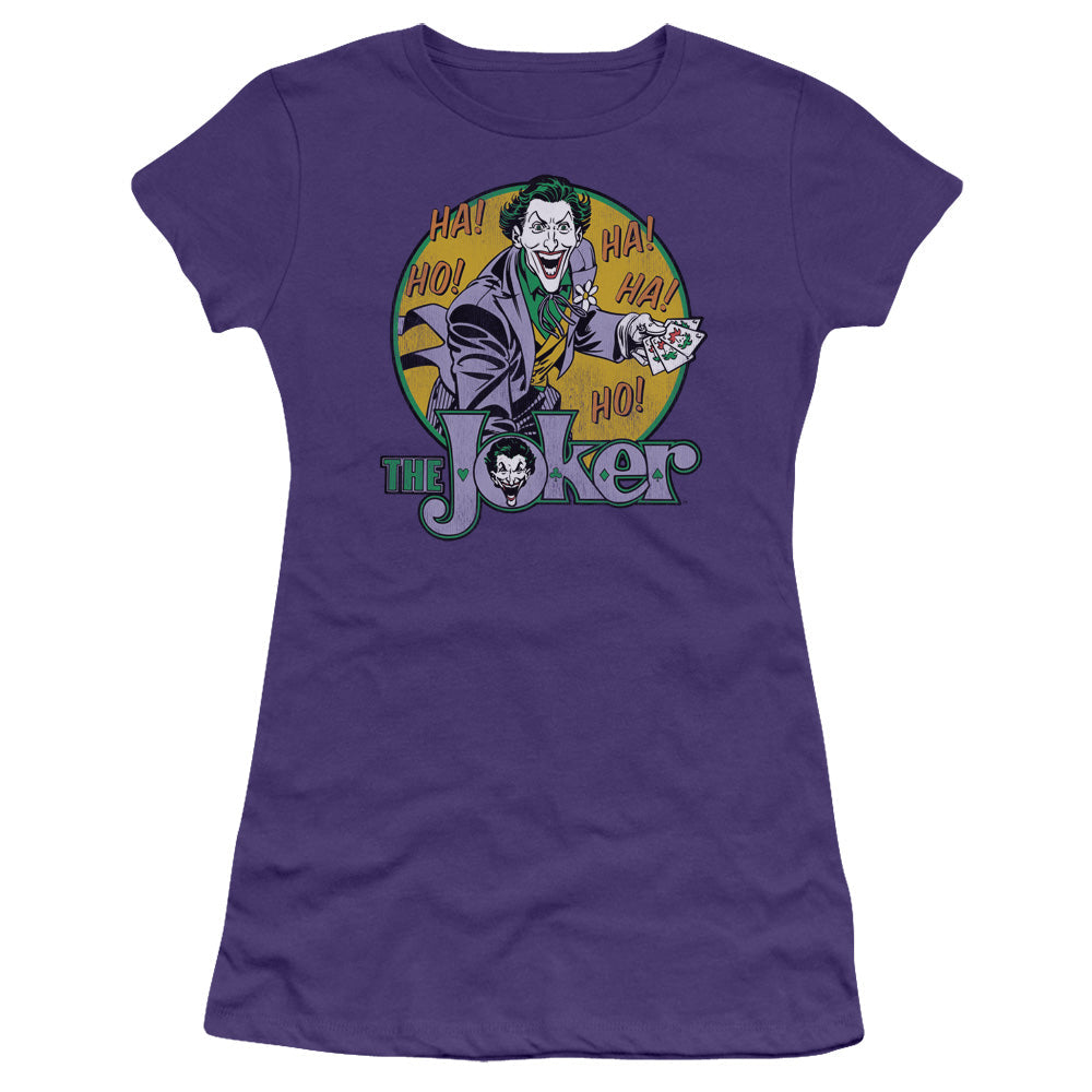 DC The Joker Licensed Women's T-Shirt Juniors LG