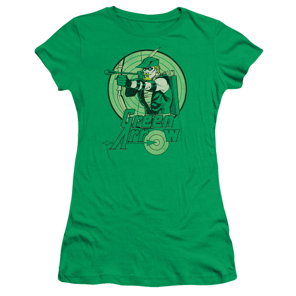 DC Green Arrow Licensed Women's T-Shirt Juniors MD-LG