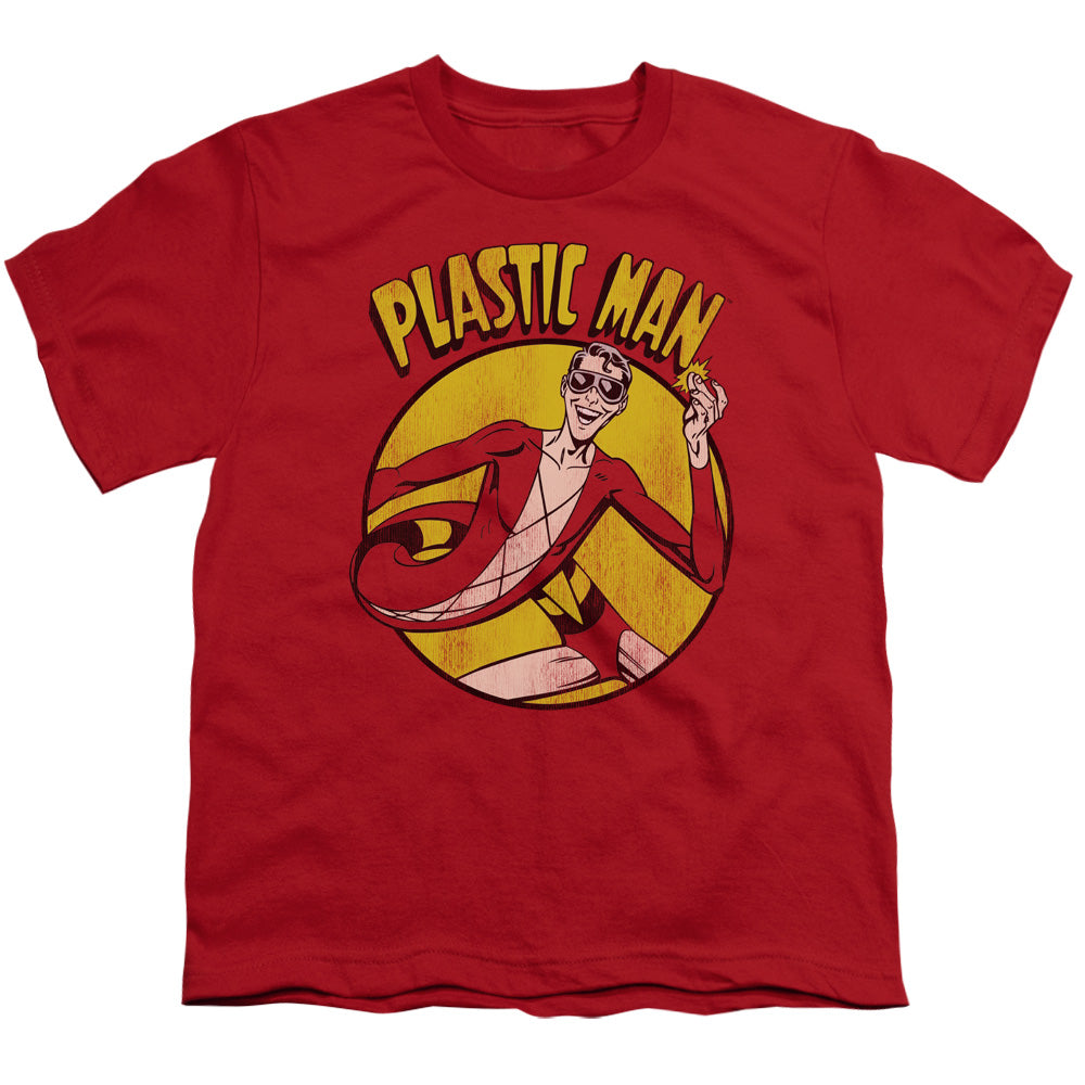 DC Plastic Man Licensed Kid's T-Shirt (Ages 4-7) XS-XL