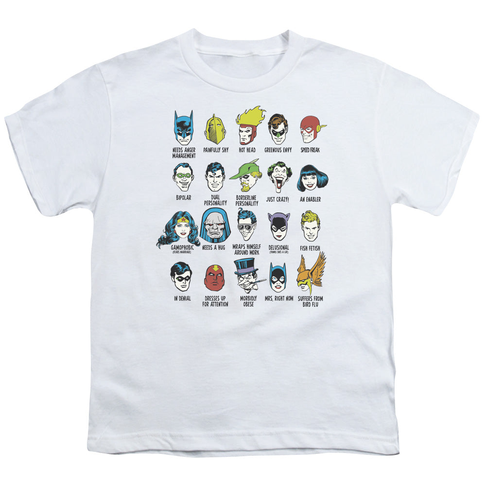 DC Superhero Issues Licensed Kid's T-Shirt (Ages 4-7) XS-XL