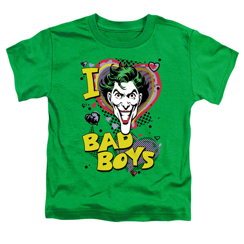 DC I Heart Bad Boys 2 Licensed Toddler T-Shirt LG