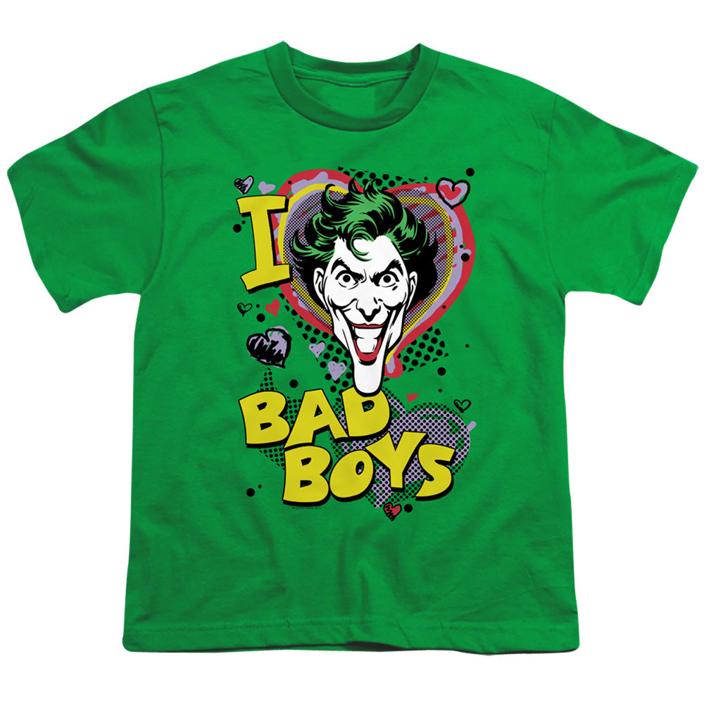 DC I Heart Bad Boys 2 Licensed Kid's T-Shirt (Ages 4-7) XS-SM