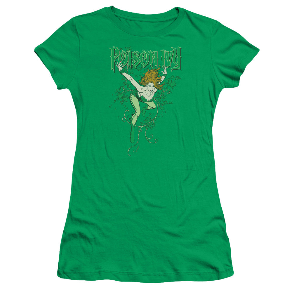 DC Poison Ivy Licensed Women's T-Shirt Juniors MD-LG