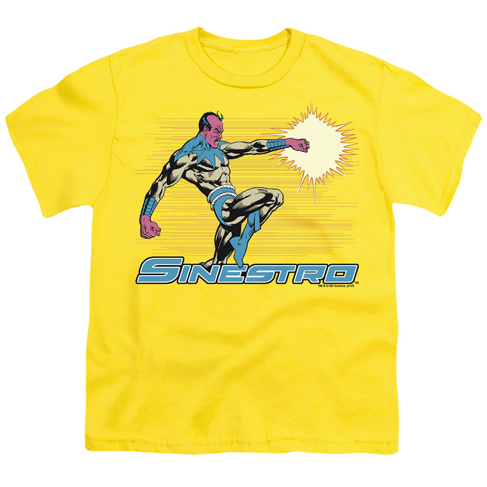 DC Sinestro Licensed Kid's T-Shirt (Ages 4-7) XS-SM