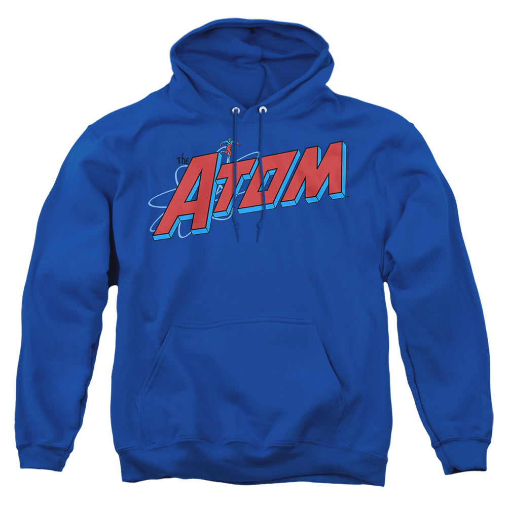 AN OFFCIALLY LICENSED DC THE ATOM ADULT UNISEX PULLOVER HOODIE ROYAL