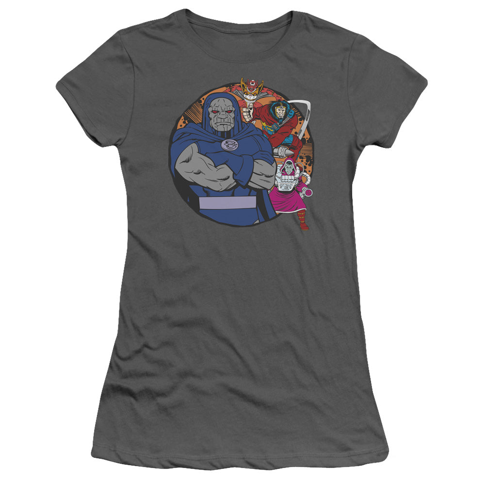 DC Apokolips Represent Licensed Women's T-Shirt Juniors SM