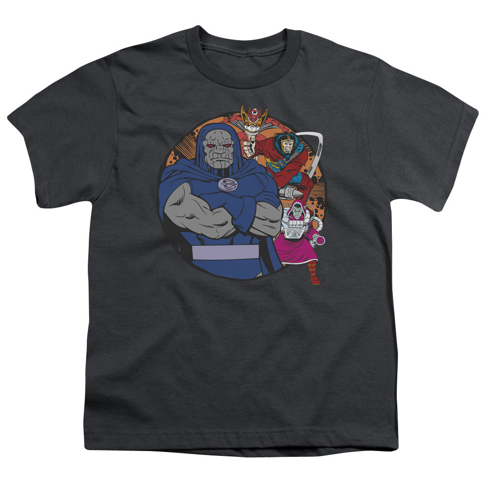 DC Apokolips Represent Licensed Kid's T-Shirt (Ages 4-7) SM-LG