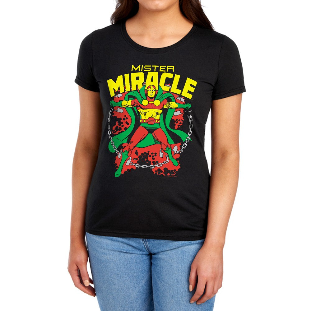 DC Mr Miracle Licensed Women's T-Shirt Regular Fit LG