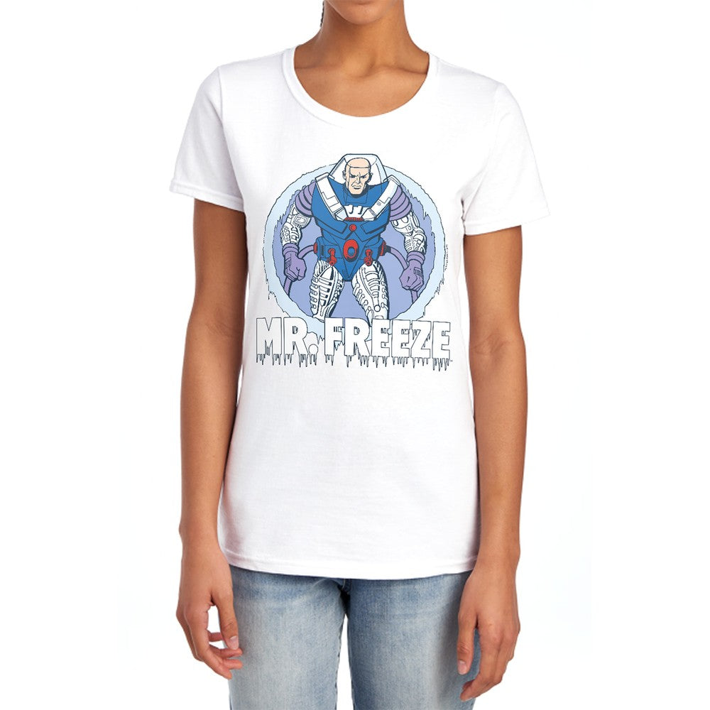 DC Mr Freeze Licensed Women's T-Shirt Regular Fit LG