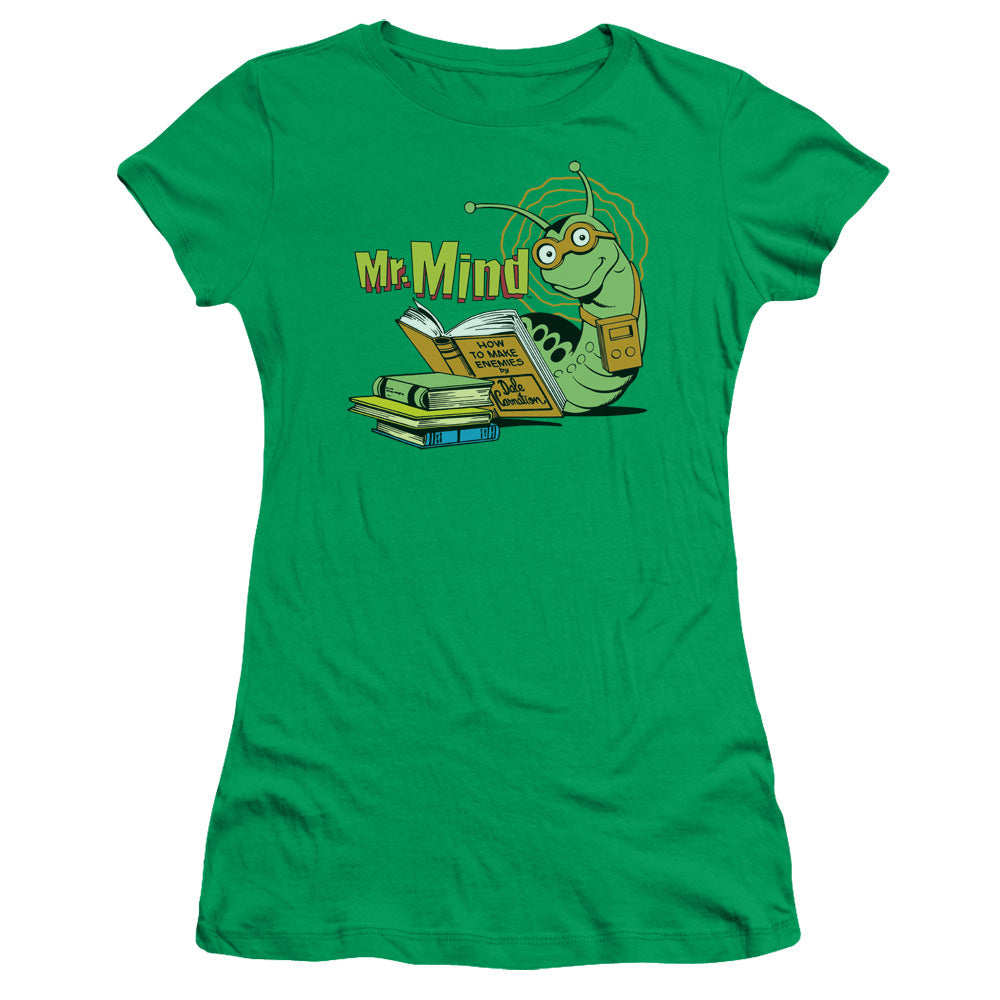 DC Mr Mind Licensed Women's T-Shirt Juniors LG