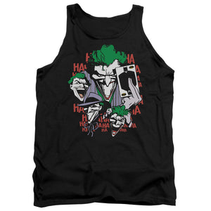 AN OFFCIALLY LICENSED DC FOUR OF A KIND ADULT UNISEX TANK TOP BLACK