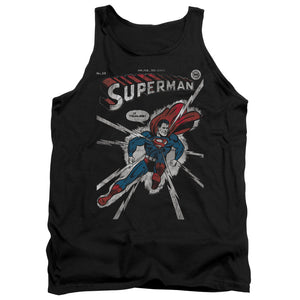 AN OFFCIALLY LICENSED DC COVER ME ADULT UNISEX TANK TOP BLACK