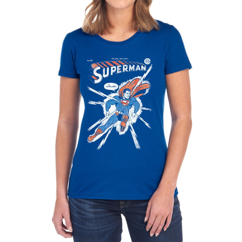 DC Cover Me Licensed Women's T-Shirt Regular Fit LG