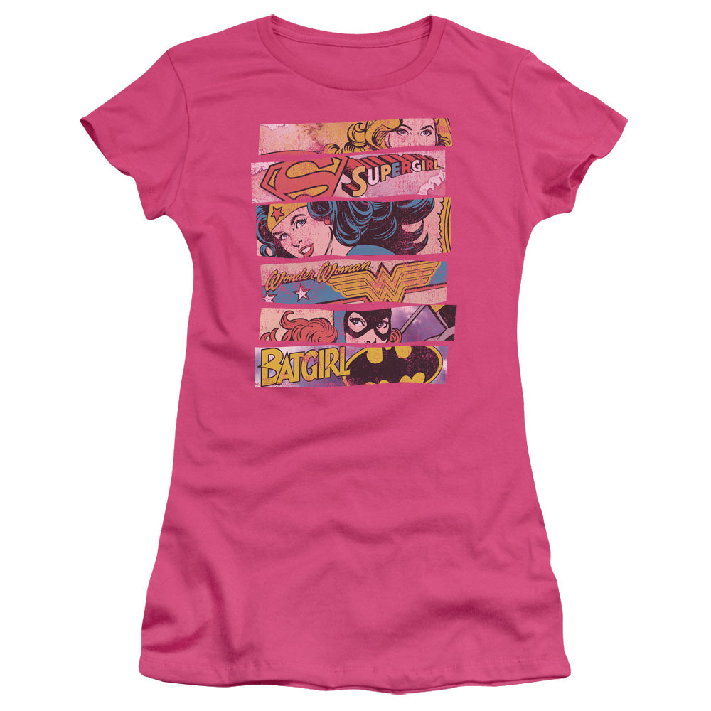 DC Three Of A Kind Licensed Women's T-Shirt Juniors MD-LG