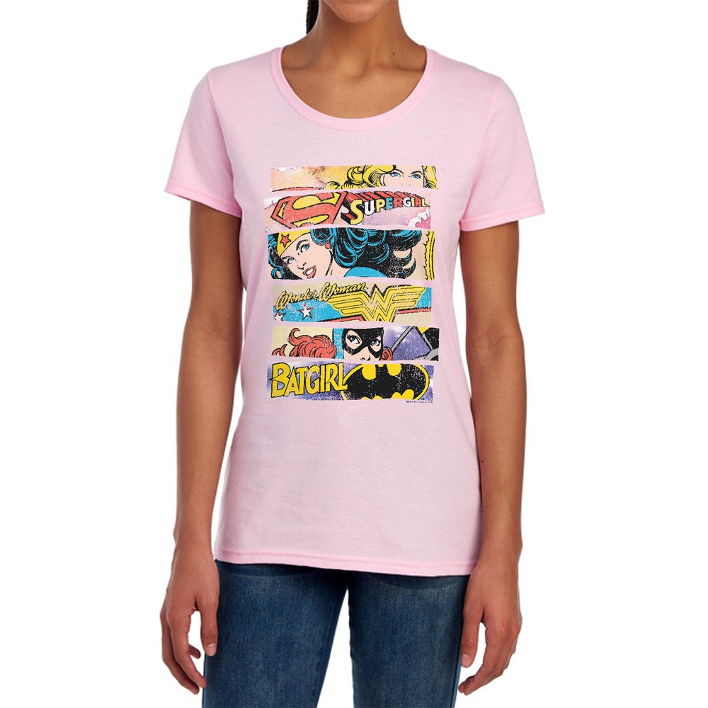 DC Three Of A Kind Licensed Women's T-Shirt Regular Fit MD