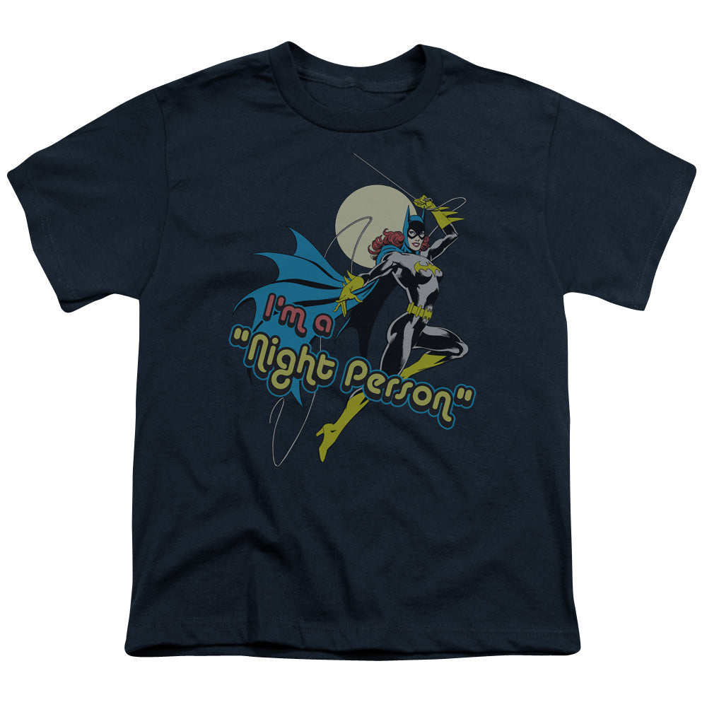 DC Night Person Licensed Kid's T-Shirt (Ages 4-7) XS-XL