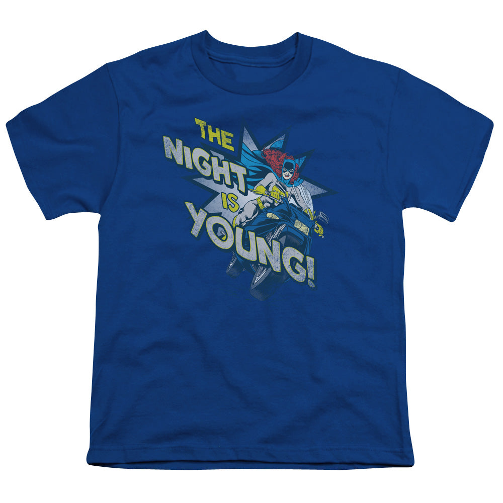 DC The Night Is Young Licensed Kid's T-Shirt (Ages 4-7) XS-XL