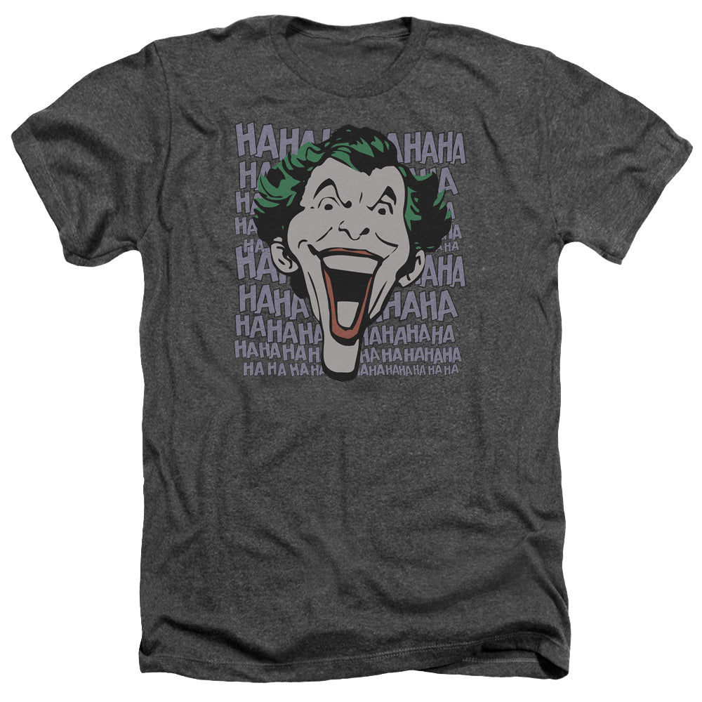 AN OFFCIALLY LICENSED DC DASTARDLY MERRIMENT MEN'S HEATHER T-SHIRT CHARCOAL