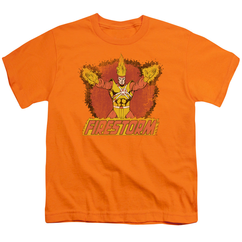 DC Ring Of Firestorm Licensed Kid's T-Shirt (Ages 4-7) XS-XL