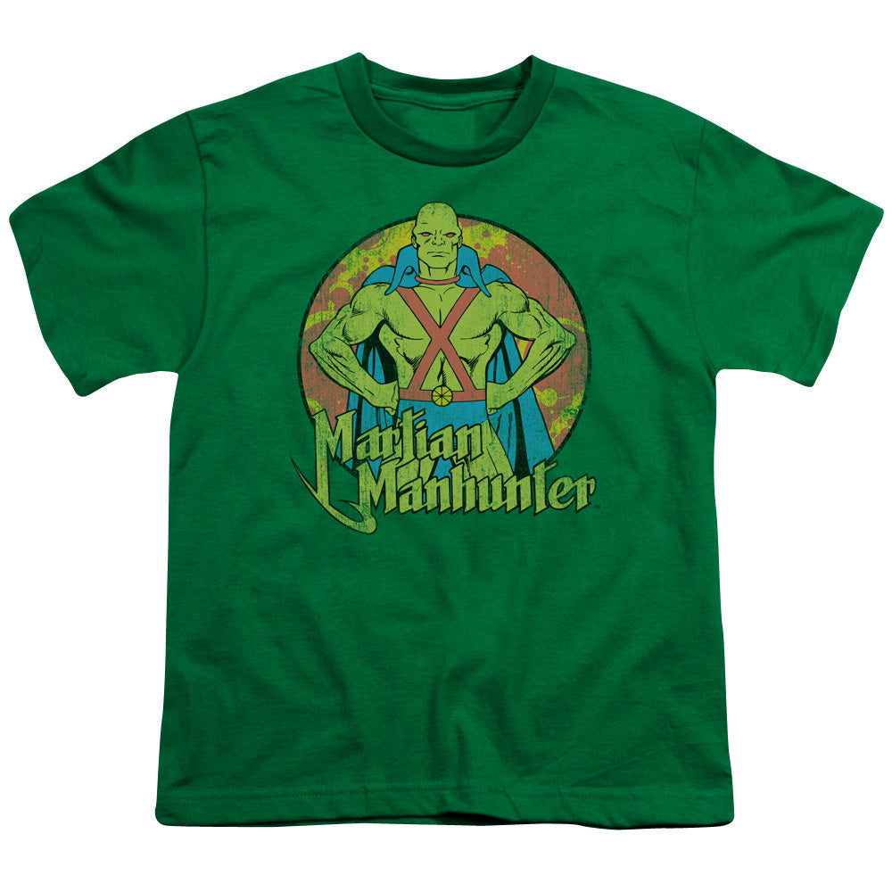 DC Martian Manhunter Licensed Kid's T-Shirt (Ages 4-7) XS-XL
