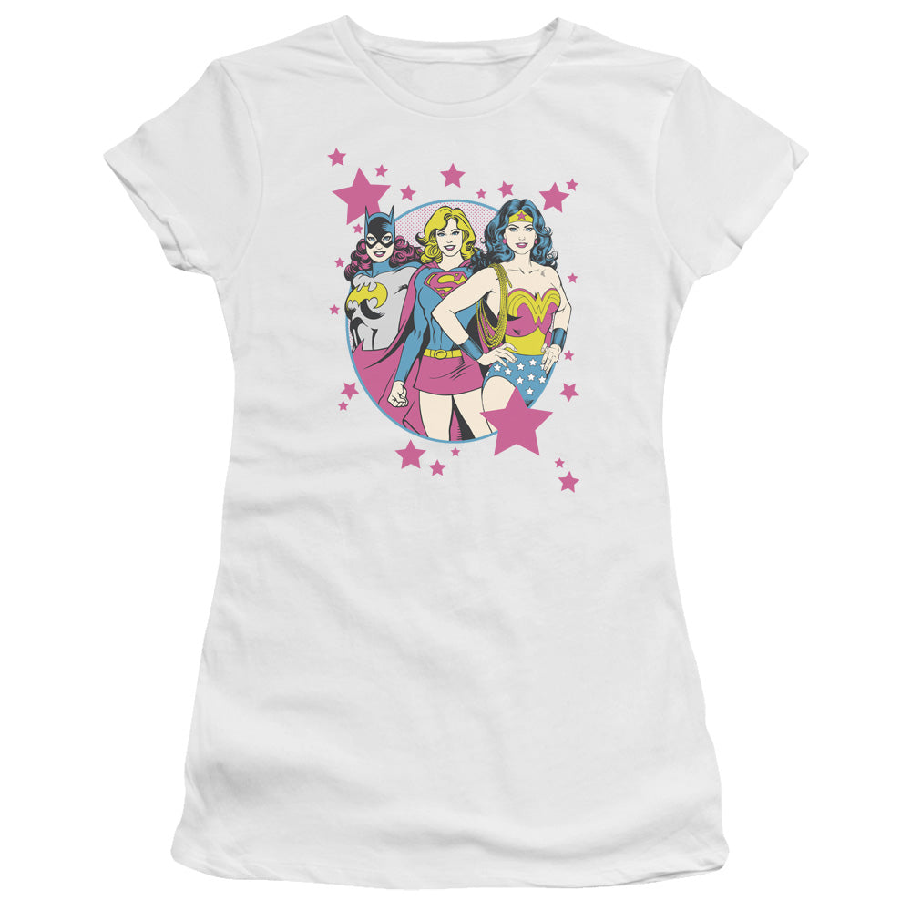 DC We Are Superior Licensed Women's T-Shirt Juniors LG