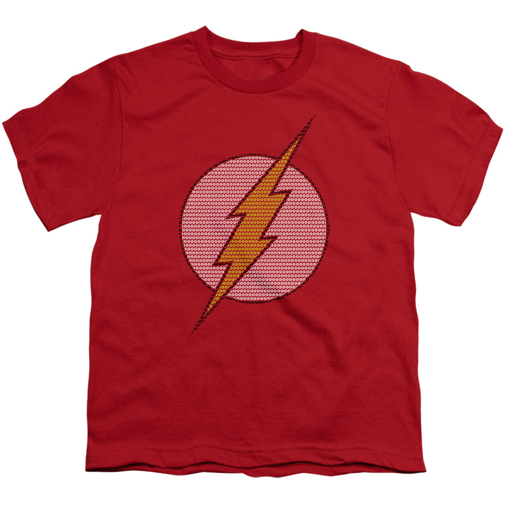 Dc Flash Flash Little Logos Licensed Kid's T-Shirt (Ages 4-7) SM-MD