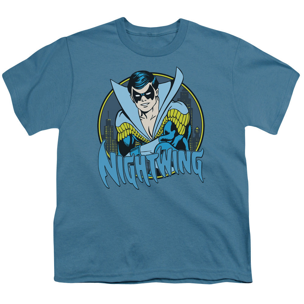DC Nightwing Licensed Kid's T-Shirt (Ages 4-7) XL