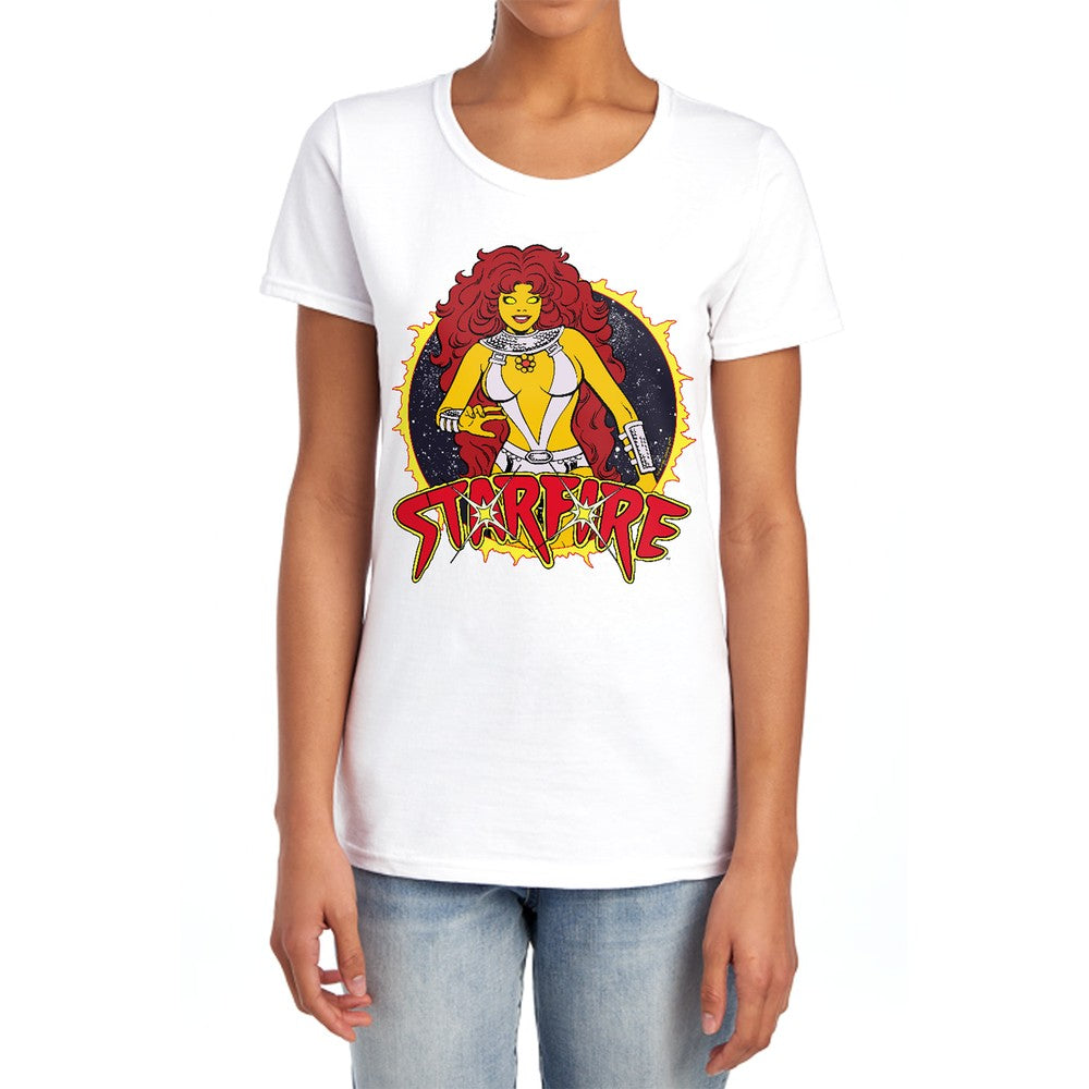 DC Starfire Licensed Women's T-Shirt Regular Fit LG