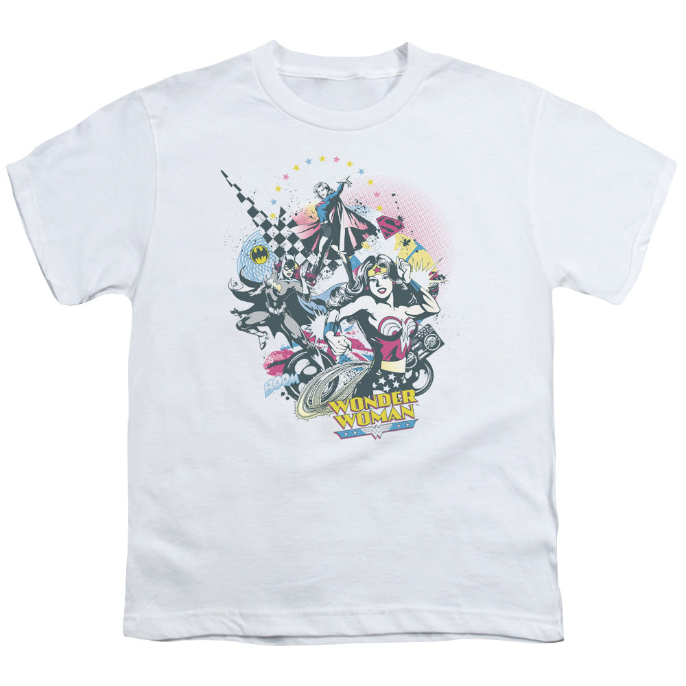 DC Power Trio Licensed Kid's T-Shirt (Ages 4-7) SM