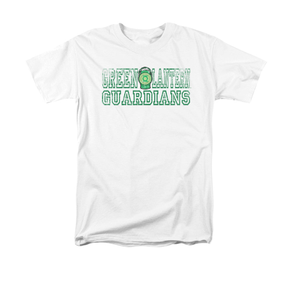 AN OFFCIALLY LICENSED DC GREEN LANTERN GUARDIANS MEN'S REGULAR FIT T-SHIRT WHITE