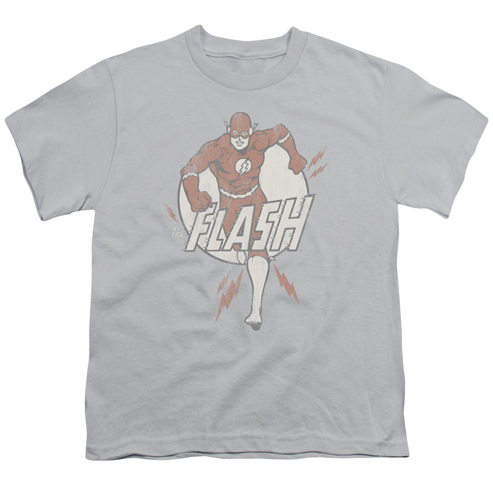 Dc Flash Lightning Fast Licensed Kid's T-Shirt (Ages 4-7) XL