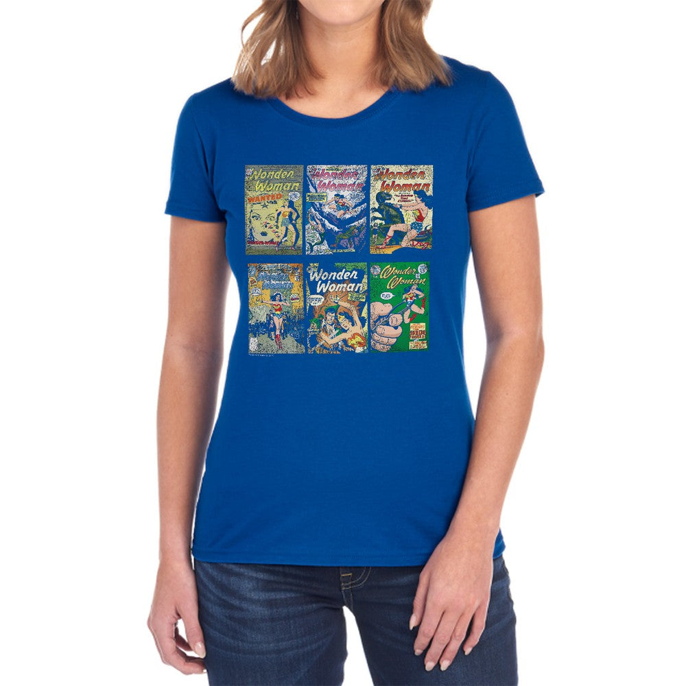 DC Ww Covers Licensed Women's T-Shirt Regular Fit LG