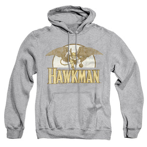 AN OFFCIALLY LICENSED DC FLY BY ADULT UNISEX PULLOVER HOODIE ATHLETIC HEATHER
